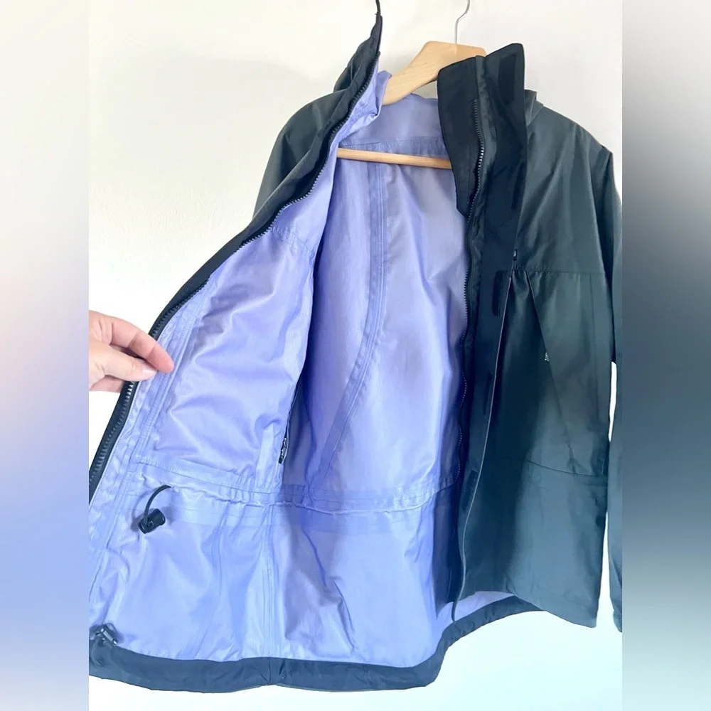 Patagonia Vintage 90s Stretch Triolet‎ Jacket Gray Nylon Waterproof Size Small